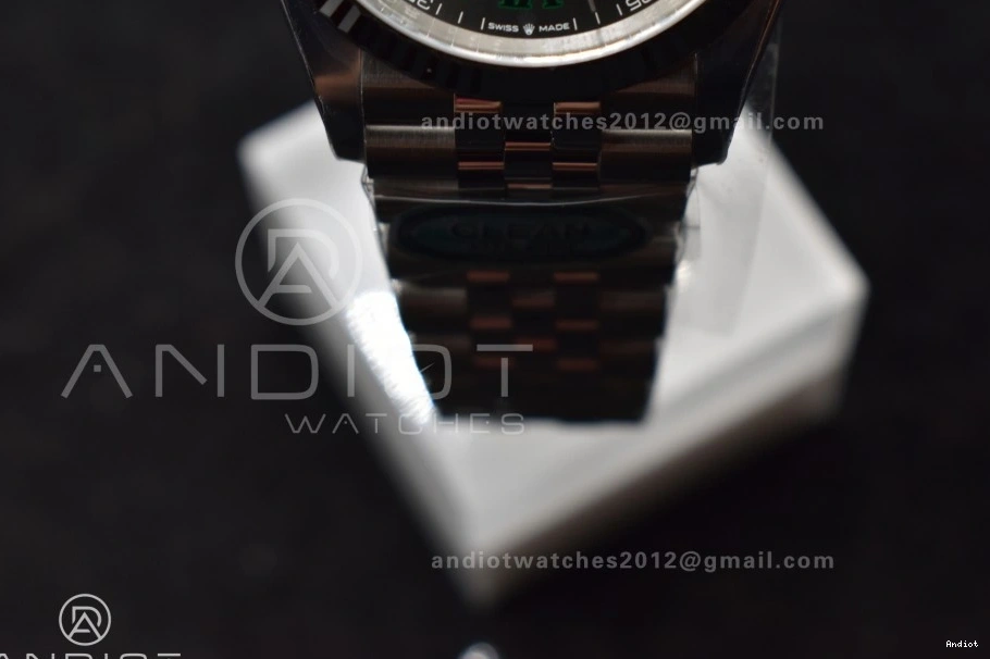 Edition Dial Roman 1:1 36 Jubilee Markers VR3235 on Bracelet Best Green 126234 Clean 904L Steel DateJust Gray 0520